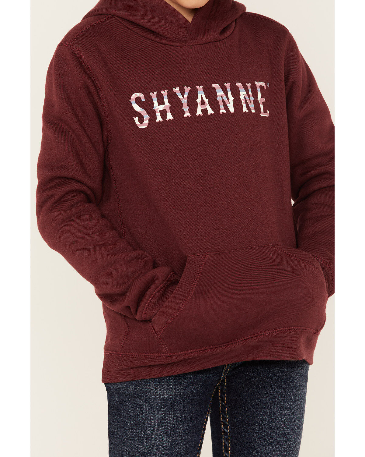 Shyanne Girls' Logo Hooded Sweatshirt