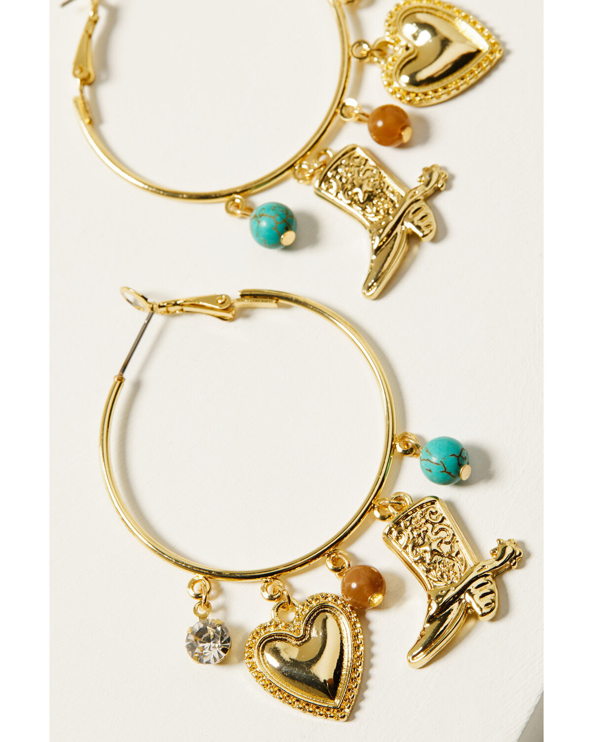 Shyanne Women's Charm Hoop Earrings