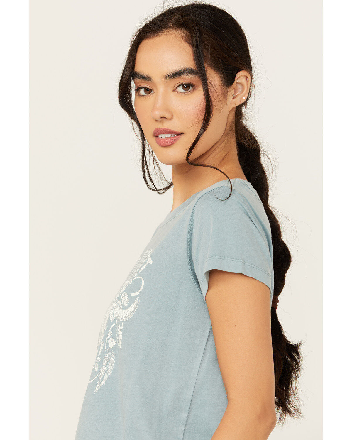 Shyanne Women's Wild At Heart Short Sleeve Graphic Tee