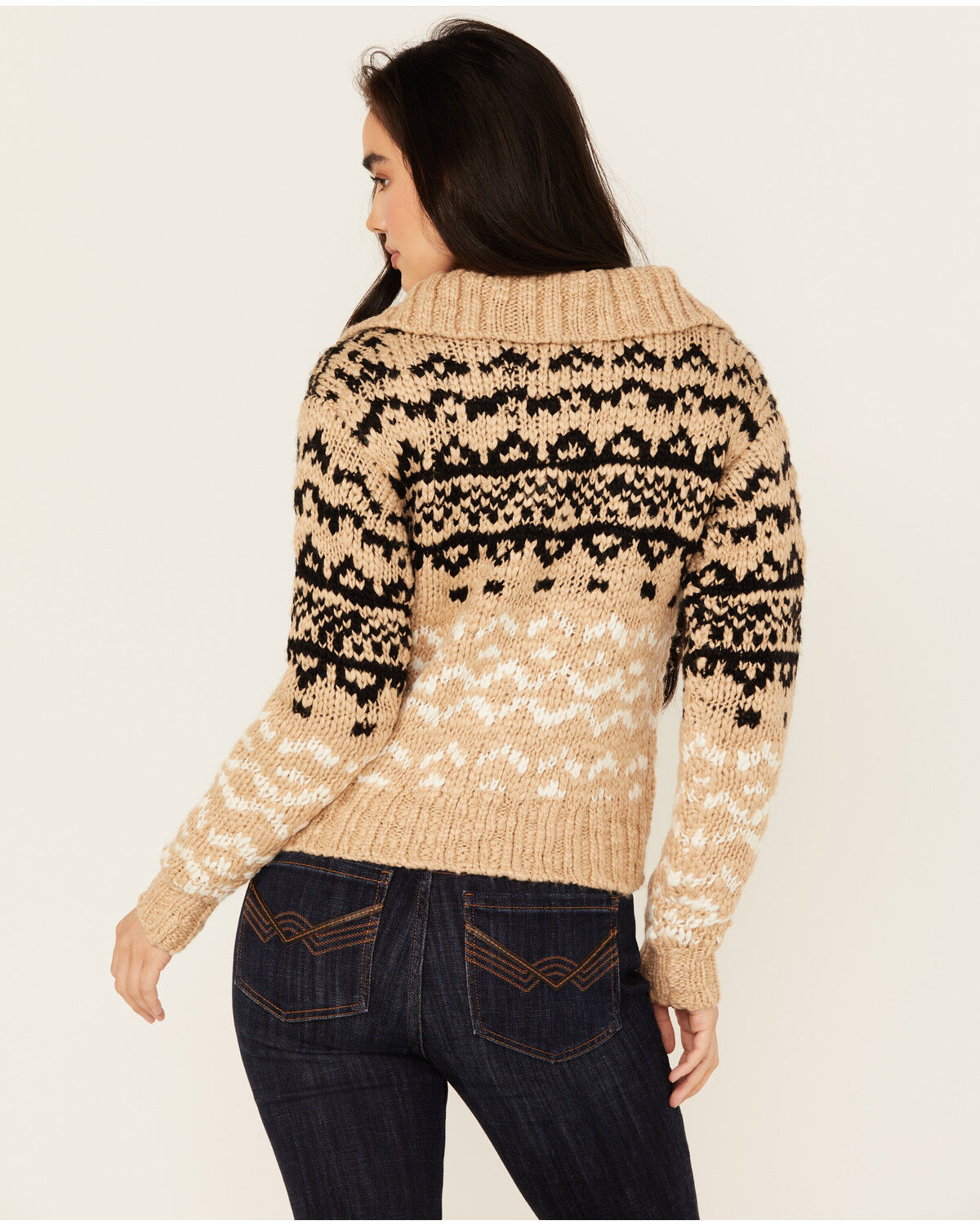 Idyllwind Women's Otay Studded Southwestern Pullover Sweater