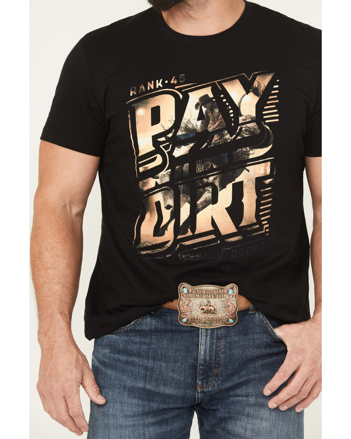 RANK 45® Men's Pay Dirt Short Sleeve Graphic T-Shirt