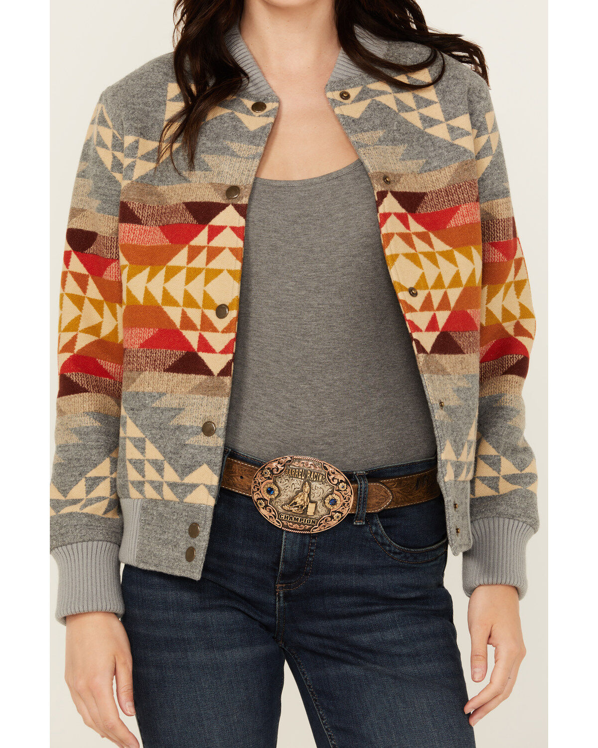 Pendleton Women's Printed Bomber Jacket