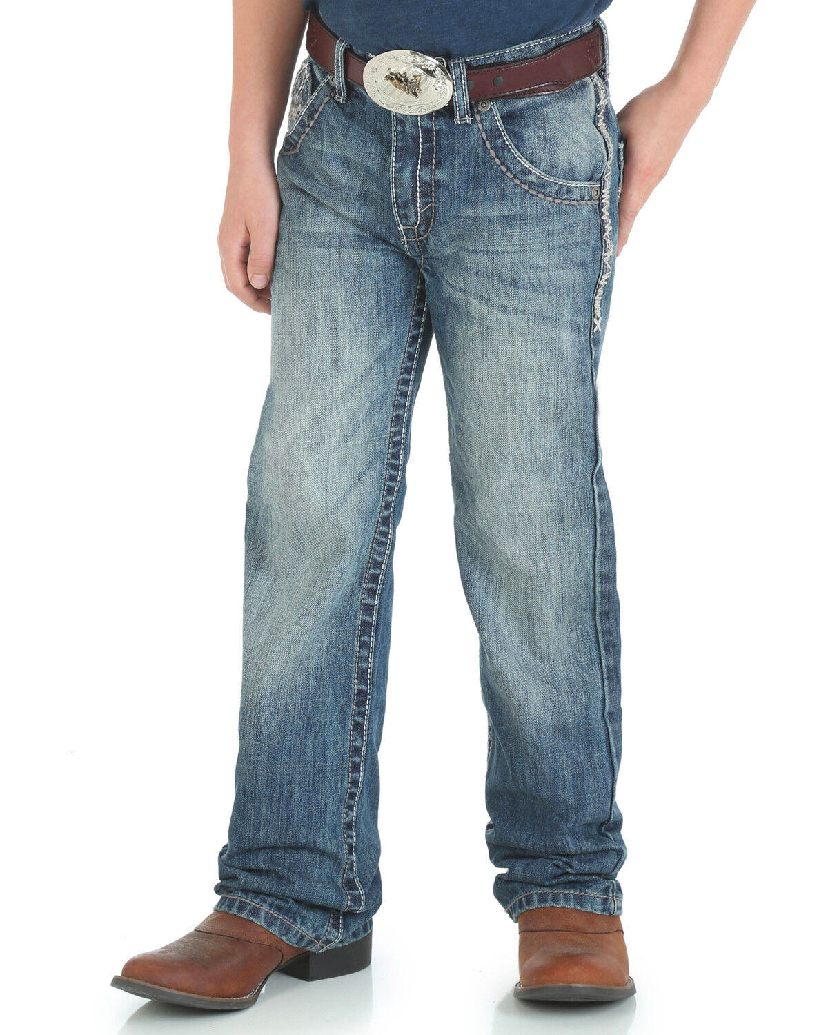 Wrangler 20X Boys' Vintage Bootcut Jeans
