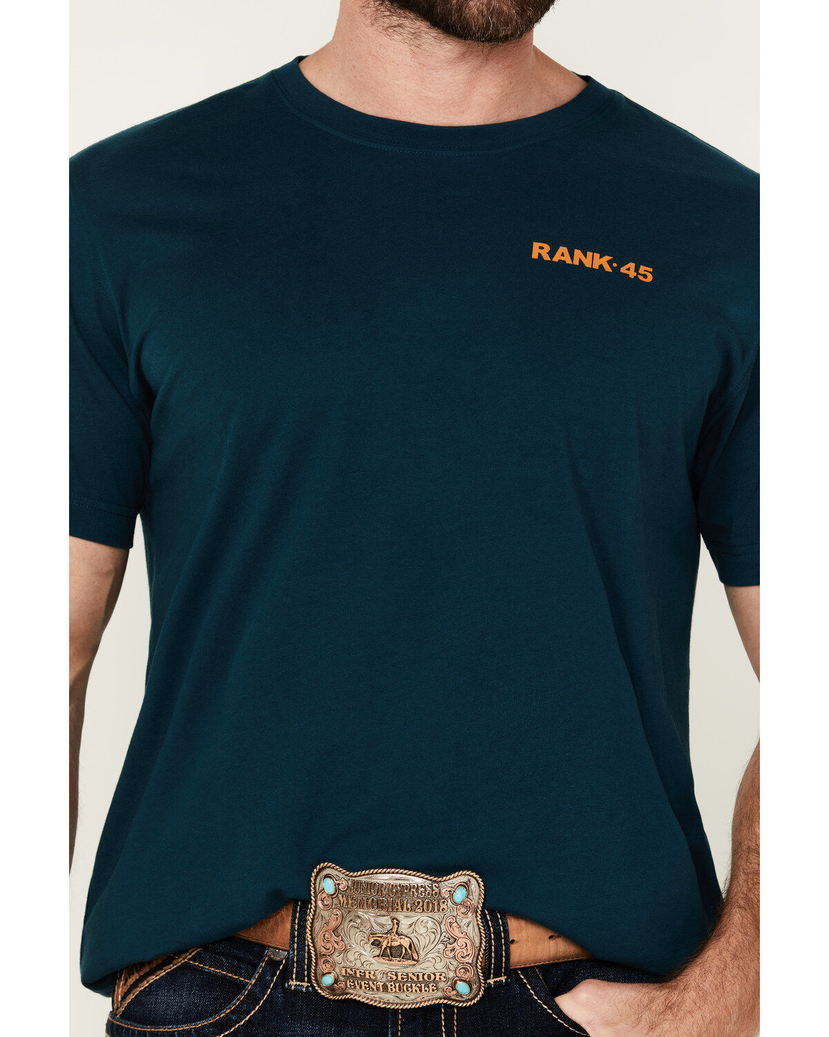 RANK 45® Men's Heritage Rodeo Short Sleeve Graphic T-Shirt