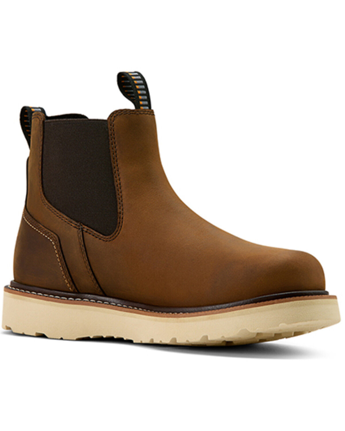 Ariat Men's Rebar Wedge Chelsea Waterproof Work Boots - Soft Toe