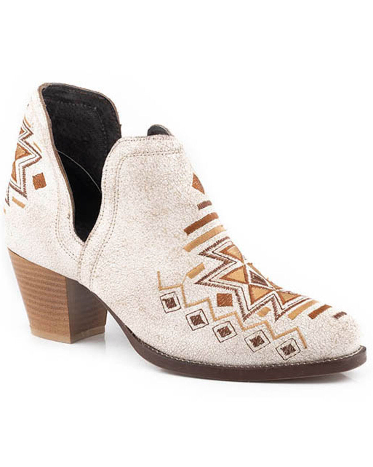 Roper Women's Rowdy Southwestern Western Booties - Snip Toe