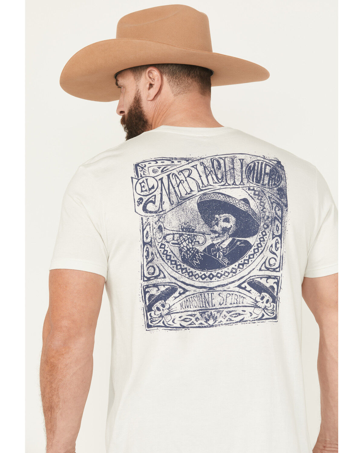 Moonshine Spirit Men's EL Mariachi Short Sleeve Graphic T-Shirt
