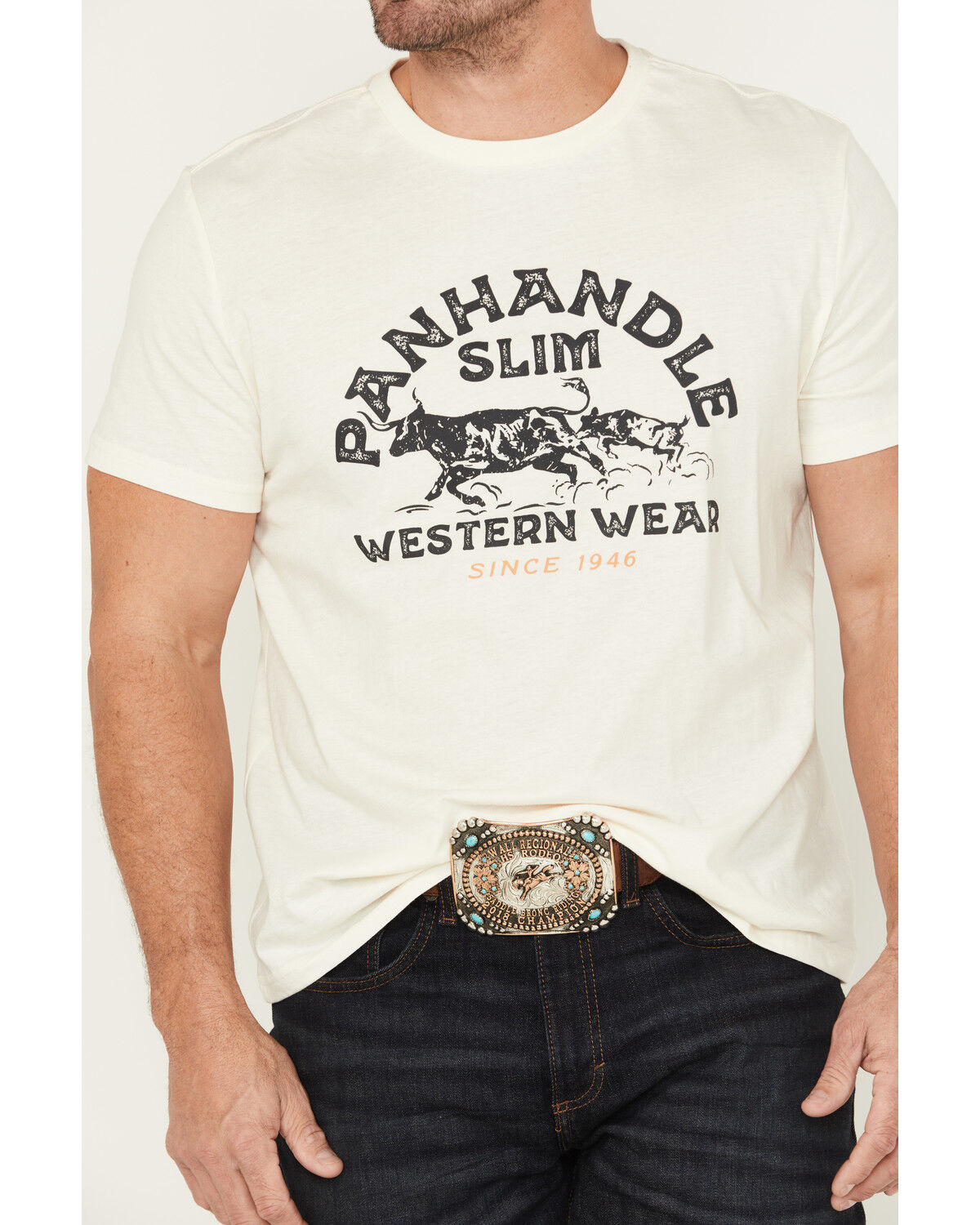 Panhandle Men's Logo Short Sleeve Graphic T-Shirt