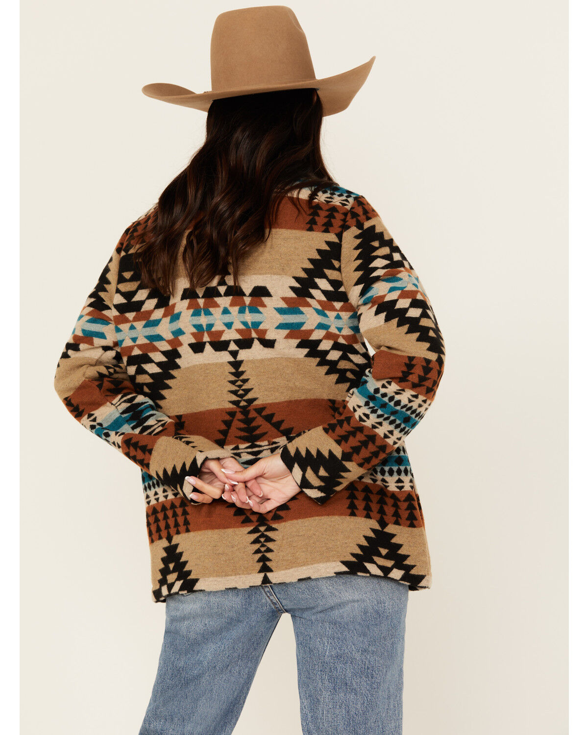 Cotton & Rye Women's Southwestern Print Blazer