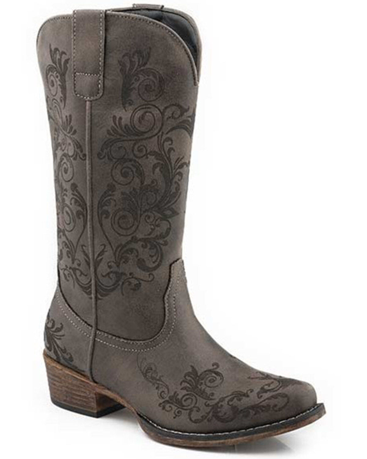 Roper Women's Tall Stuff Western Performance Boots - Snip Toe