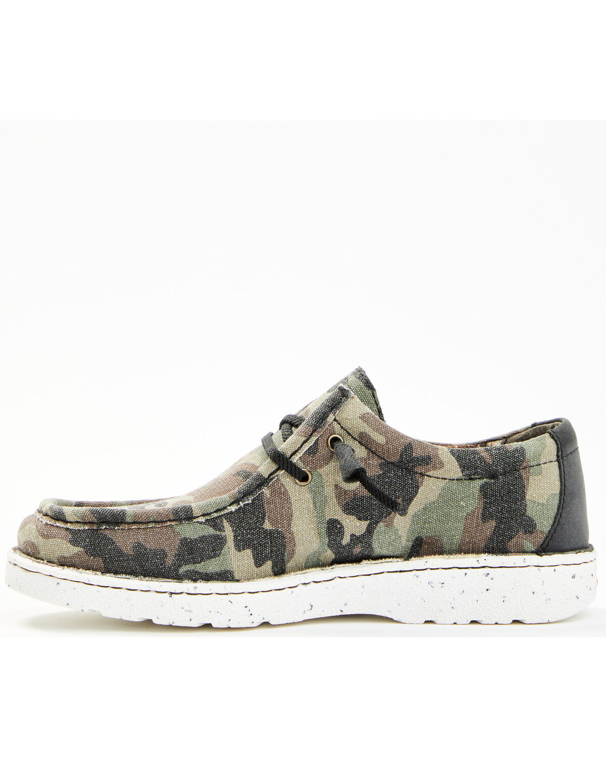 Justin Men's Hazer Camo Print Casual Slip-On Shoes - Moc Toe