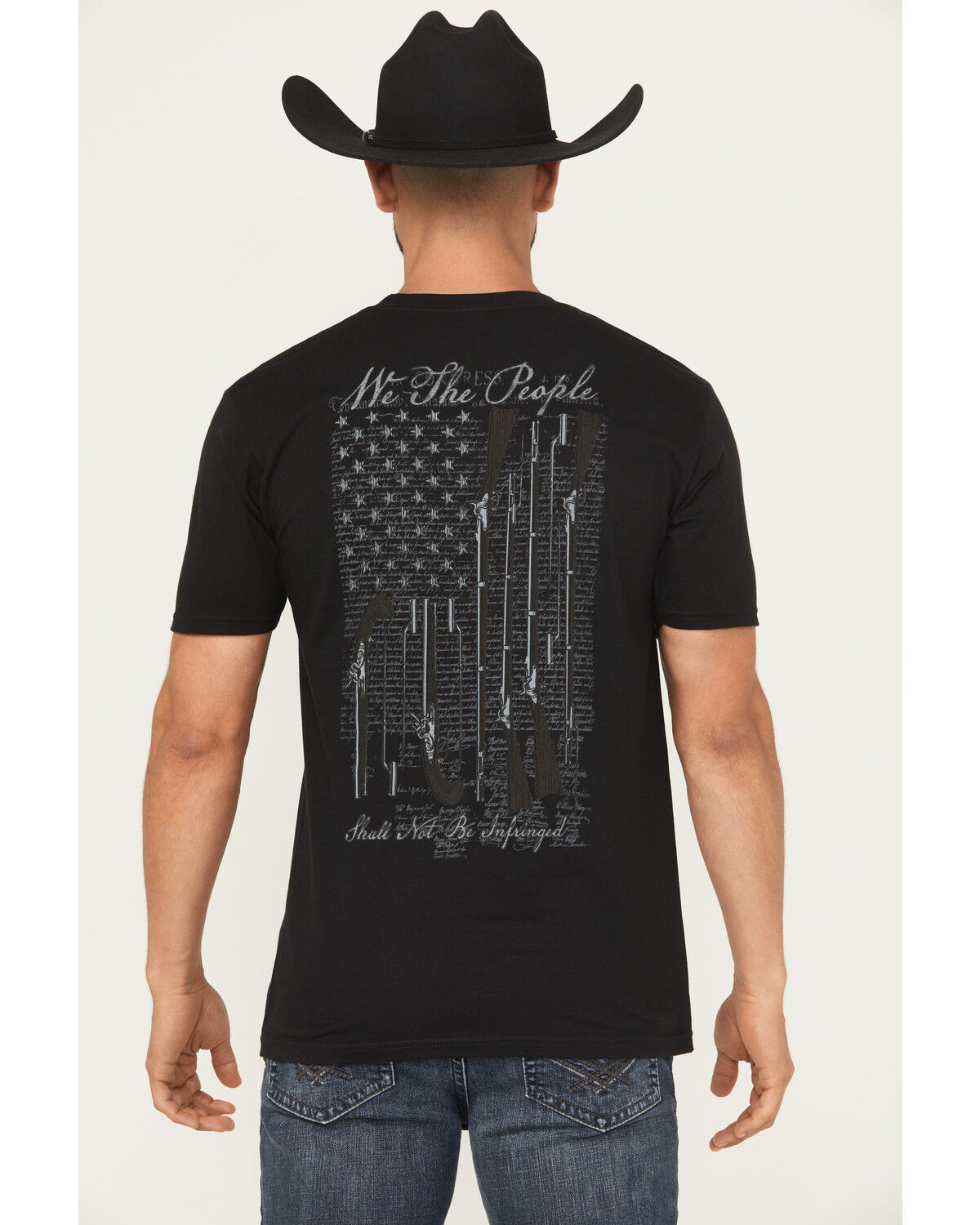 Howitzer Men's Musket Flag Short Sleeve Graphic T-Shirt