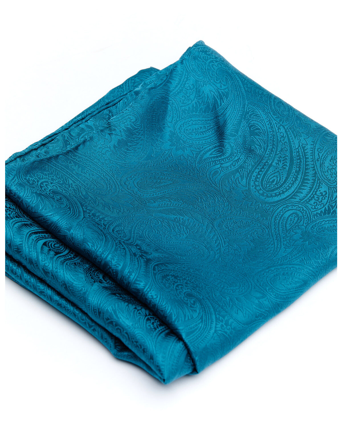 Cody James Men's Silk Jaquard Turquoise Scarf