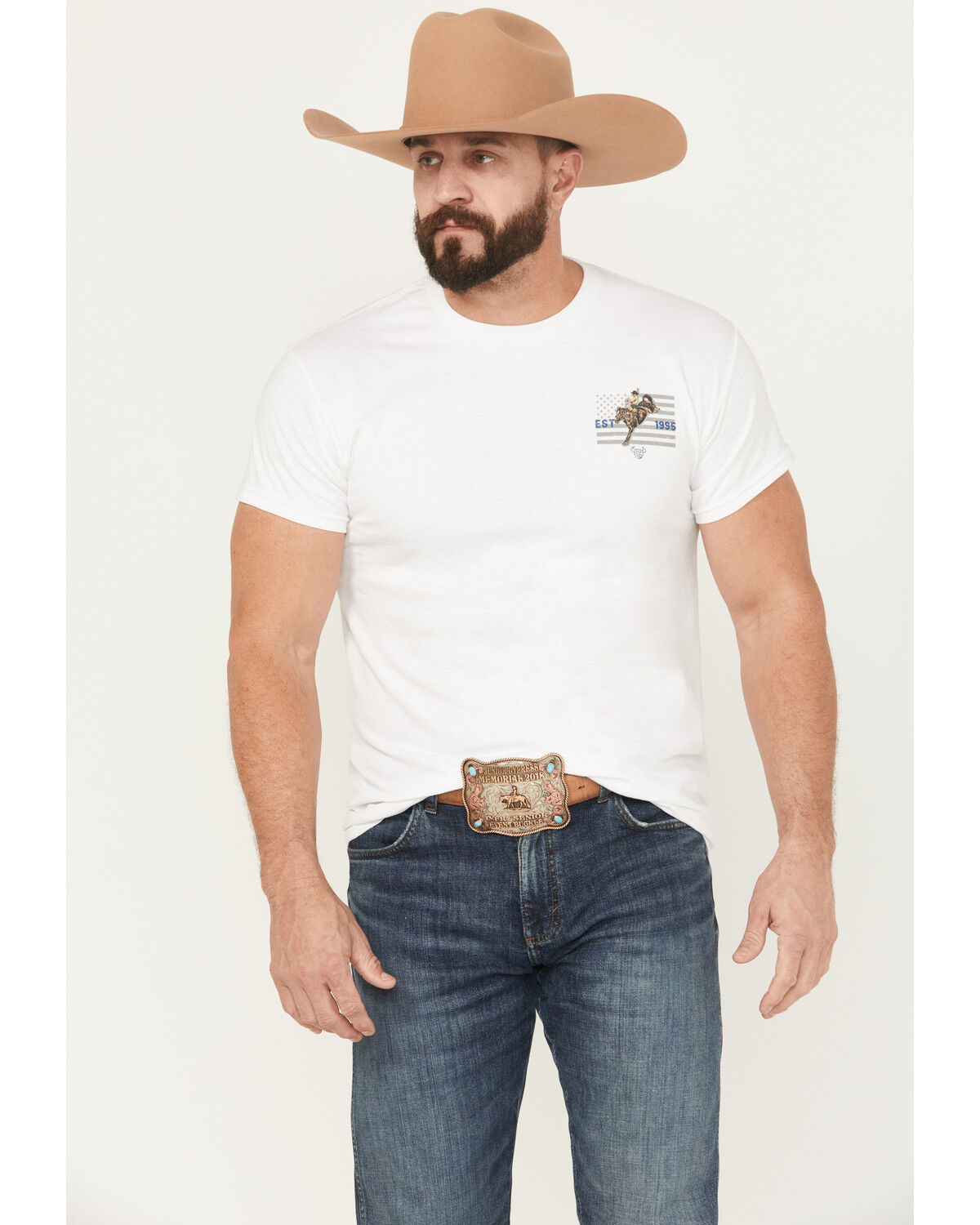 Cowboy Hardware Men's Boot Barn Exclusive American Made Short Sleeve Graphic T-Shirt