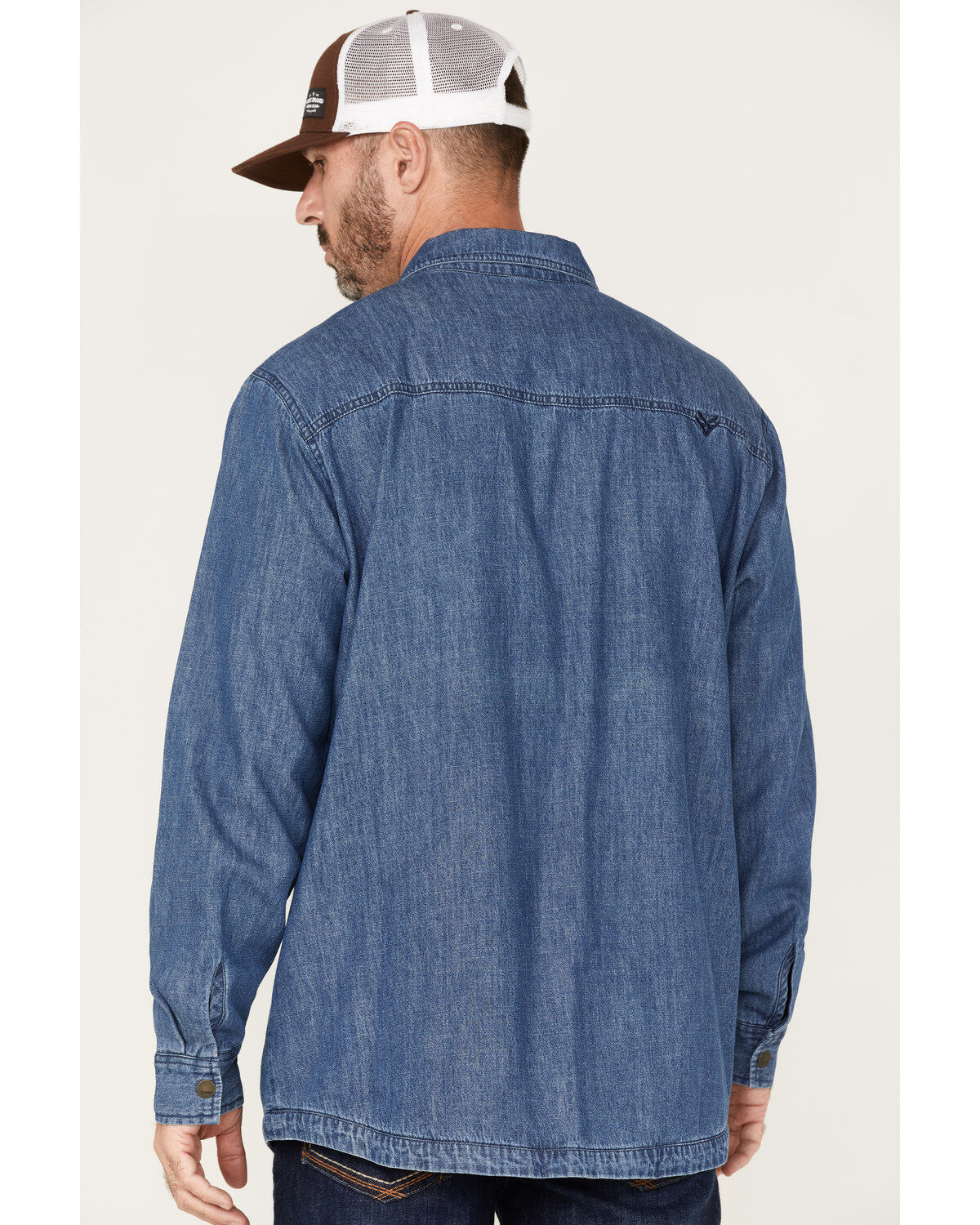 Hawx Men's Denim Shirt Jacket