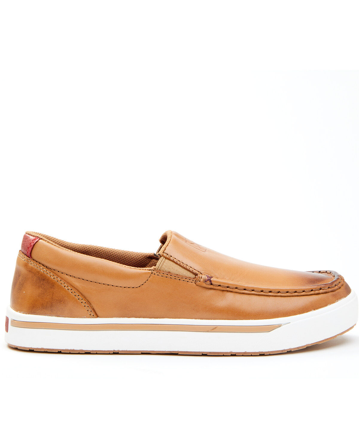 Twisted X Men's Brown Slip-On Casual Sneakers - Moc Toe