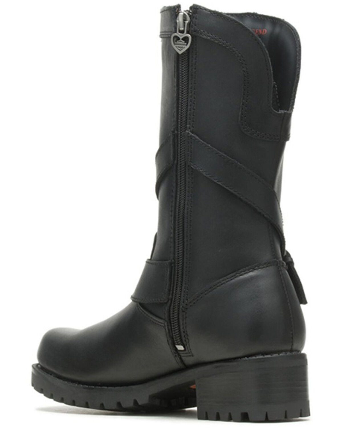 Harley Davidson Women's 9.5" Amber Motorcycle Boots - Round Toe