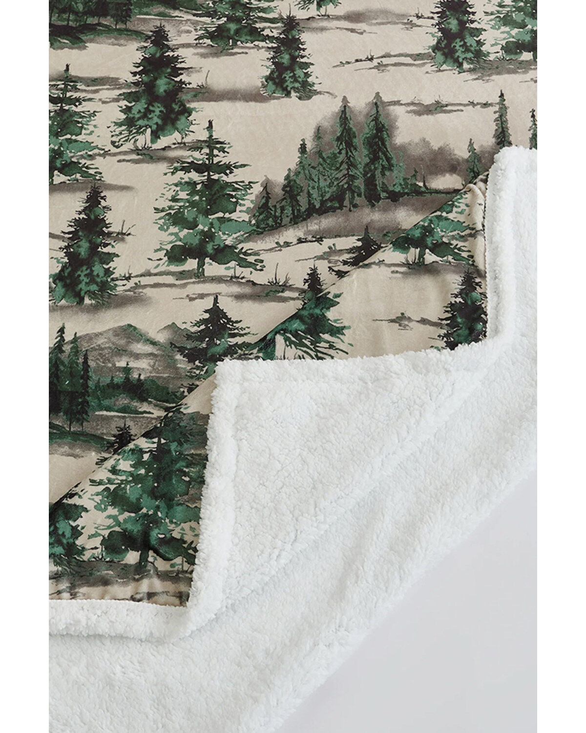 HiEnd Accents Joshua Campfire Sherpa Throw