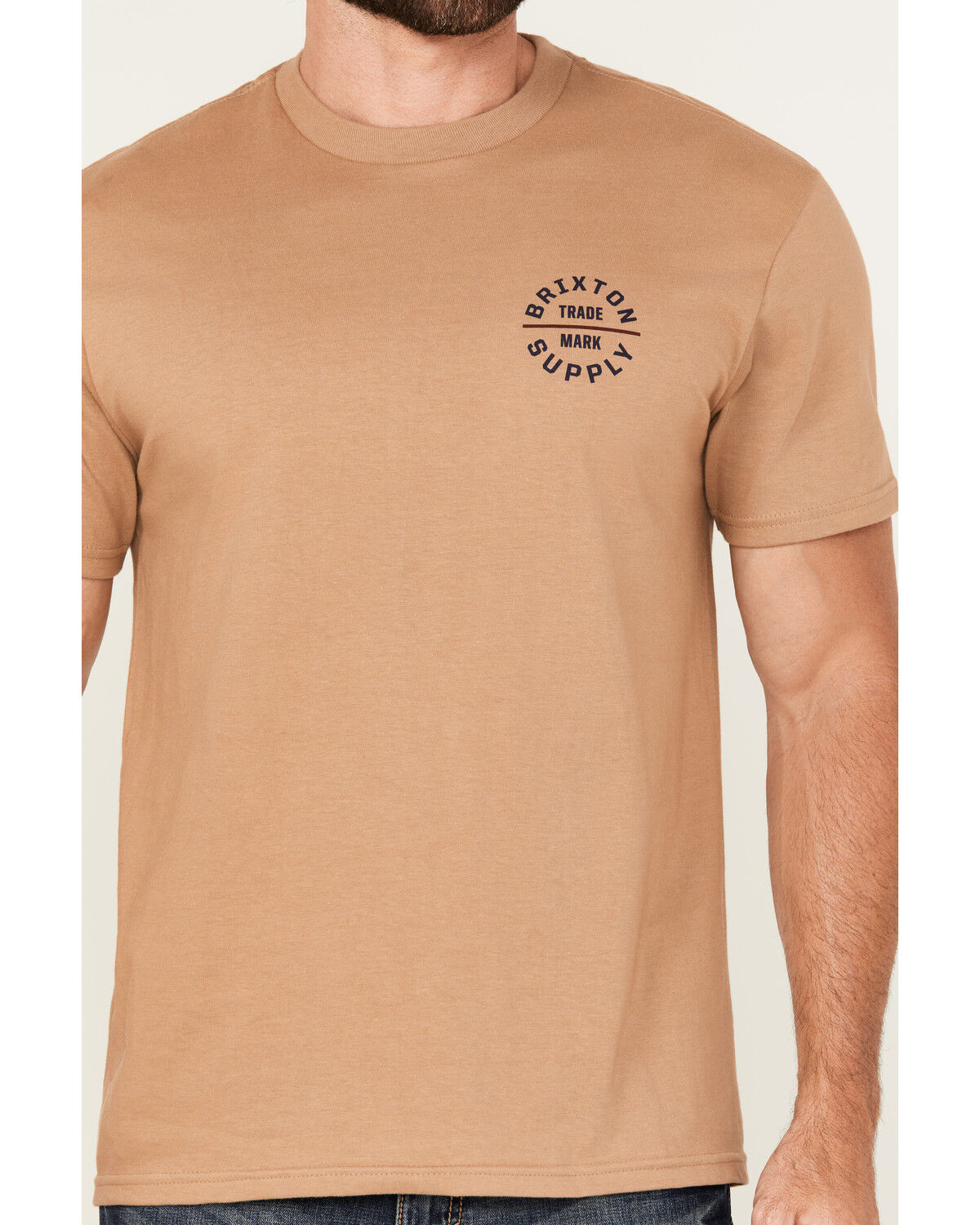 Brixton Men's Oath Logo Short Sleeve Graphic T-Shirt