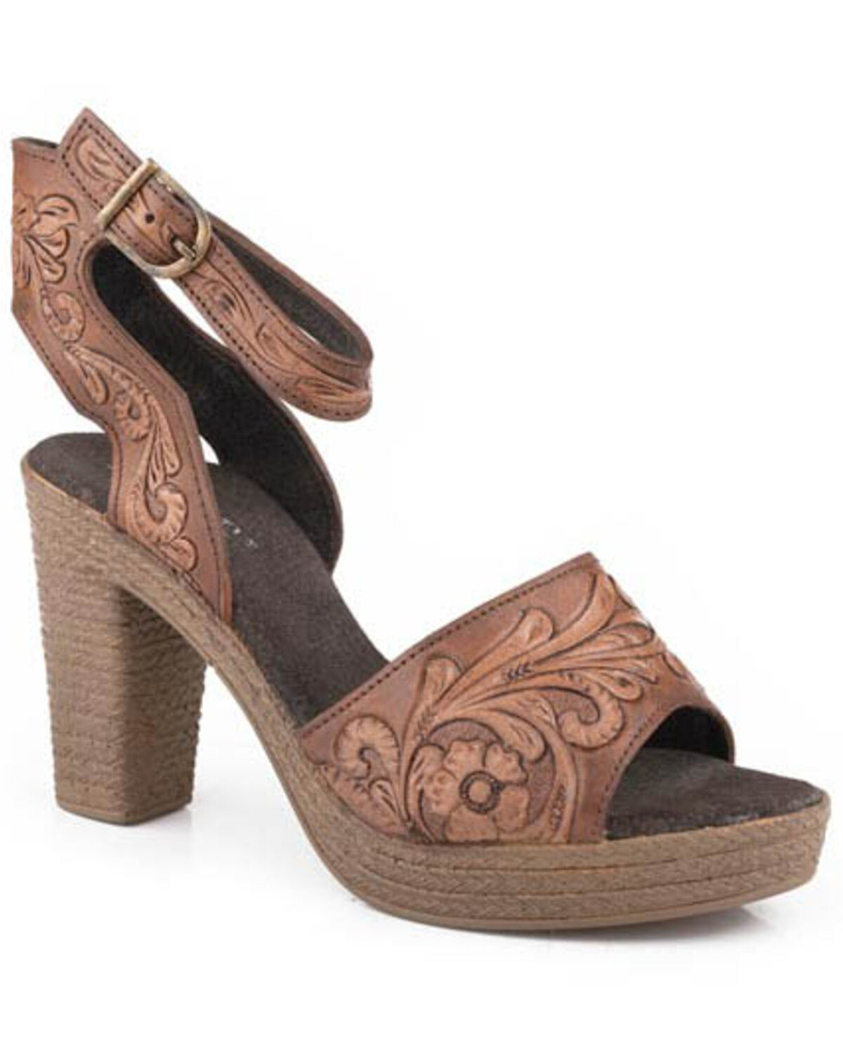 Roper Women's High Tide Tooled Sandals