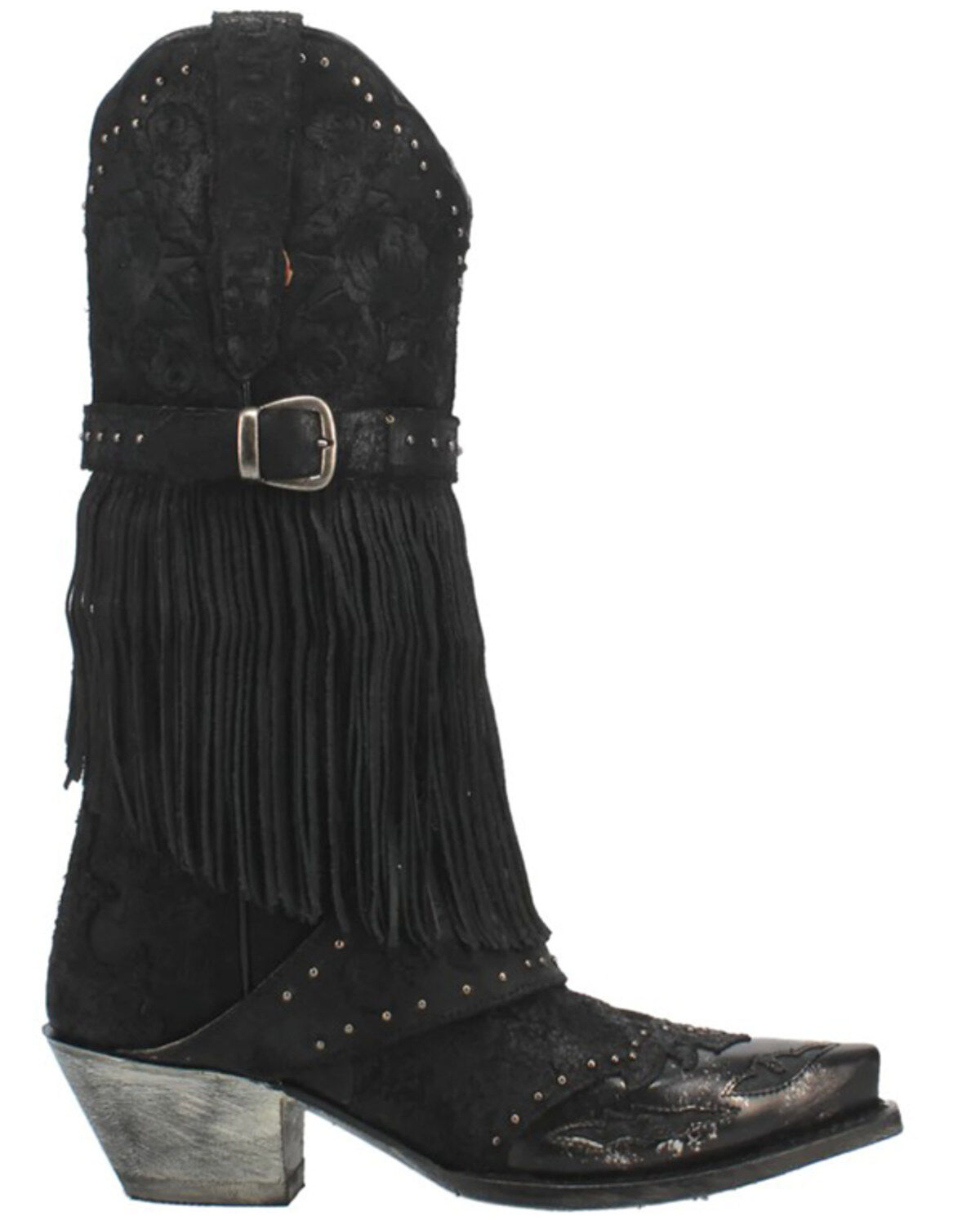 Dan Post Women's Bed Of Roses Western Boots - Snip Toe