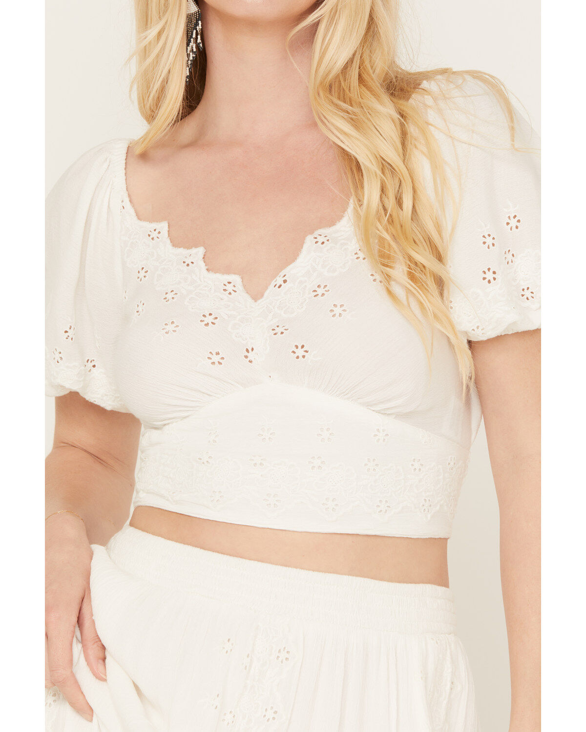 Idyllwind Women's Peony Cropped Top