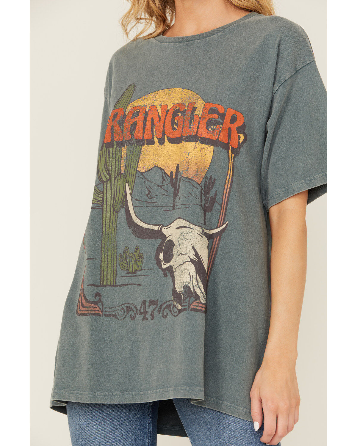 Wrangler Women's Desert Logo Short Sleeve Graphic Tee