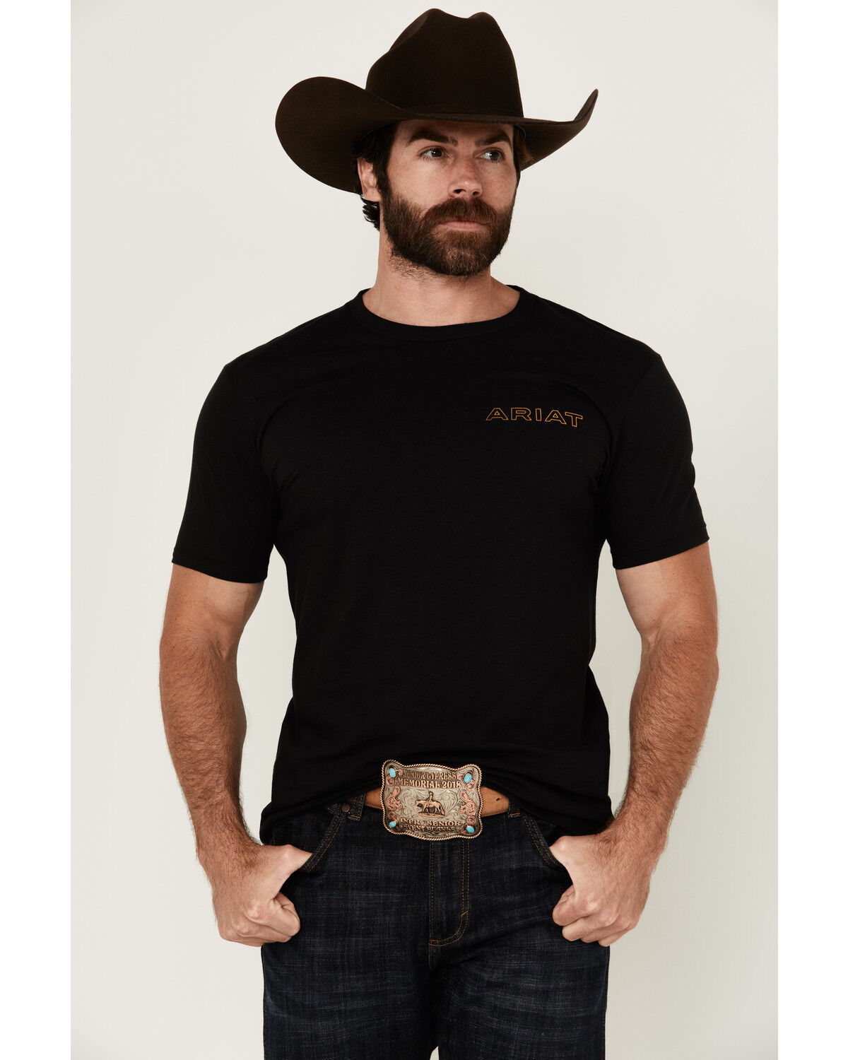 Ariat Men's Western Wear Cowboy Short Sleeve Graphic T-Shirt
