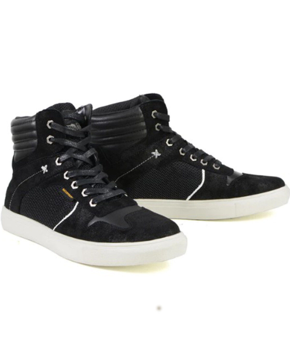Milwaukee Leather Men's Reinforced Street Riding Waterproof Shoes - Round Toe