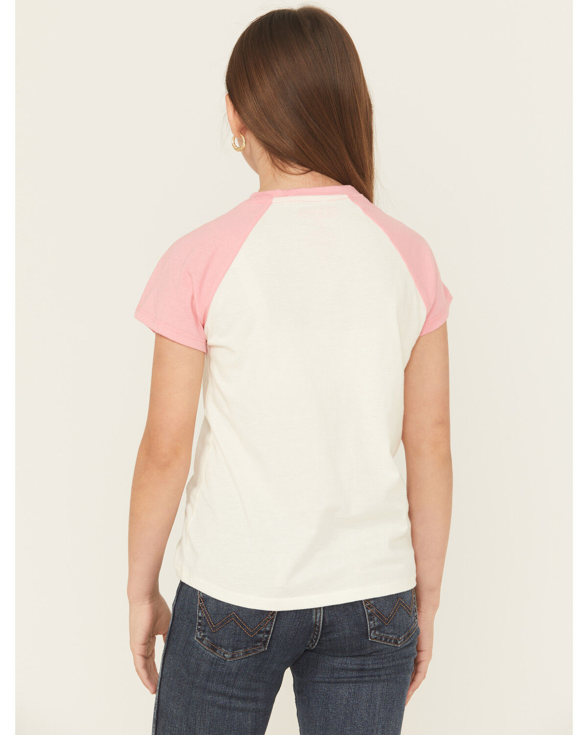 Rock & Roll Denim Girls' Western Rodeo Short Sleeve Graphic Tee