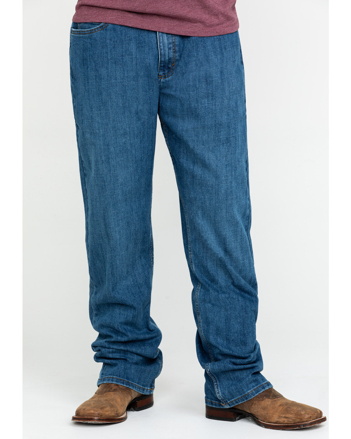 Wrangler 20X Men's Admiral Blue Relaxed Competition Bootcut Jeans