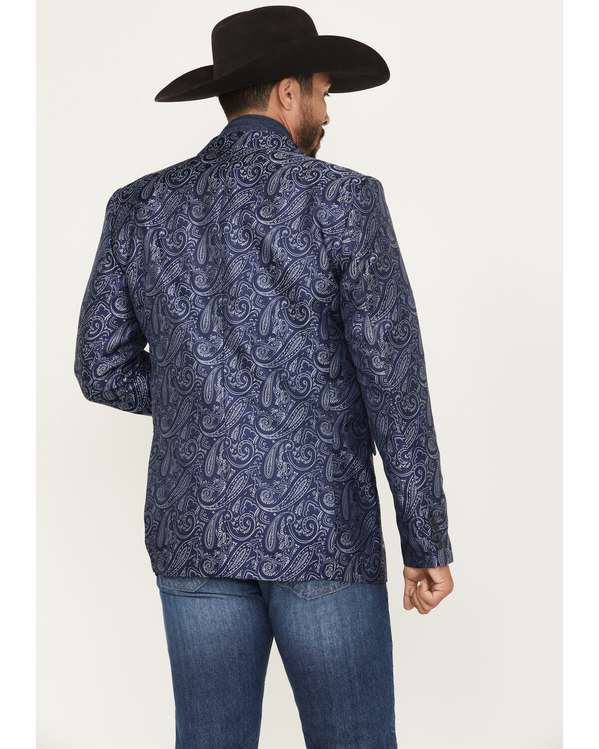 Panhandle Men's Paisley Print Slim Sportcoat