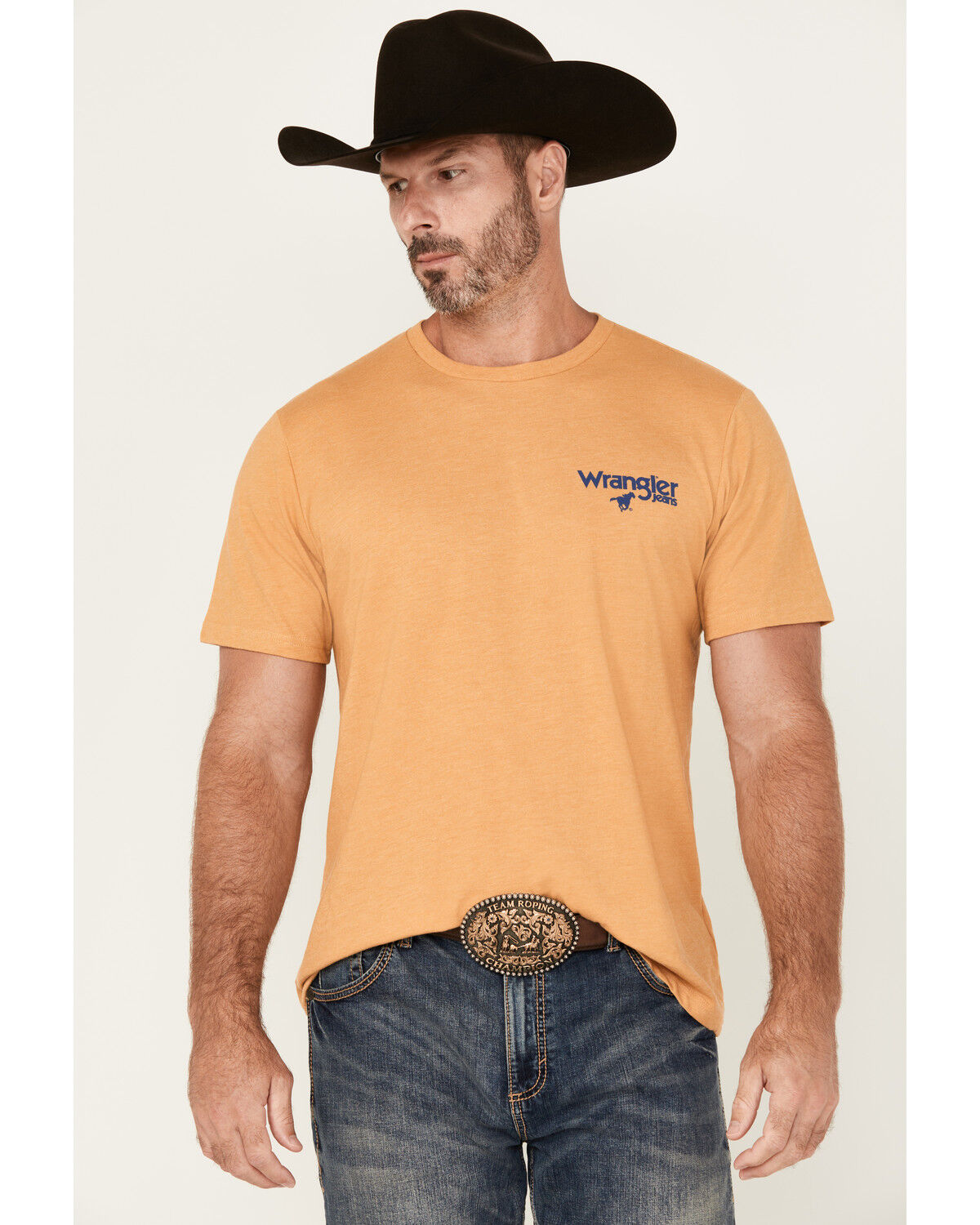 Wrangler Men's Logo Short Sleeve Graphic T-Shirt