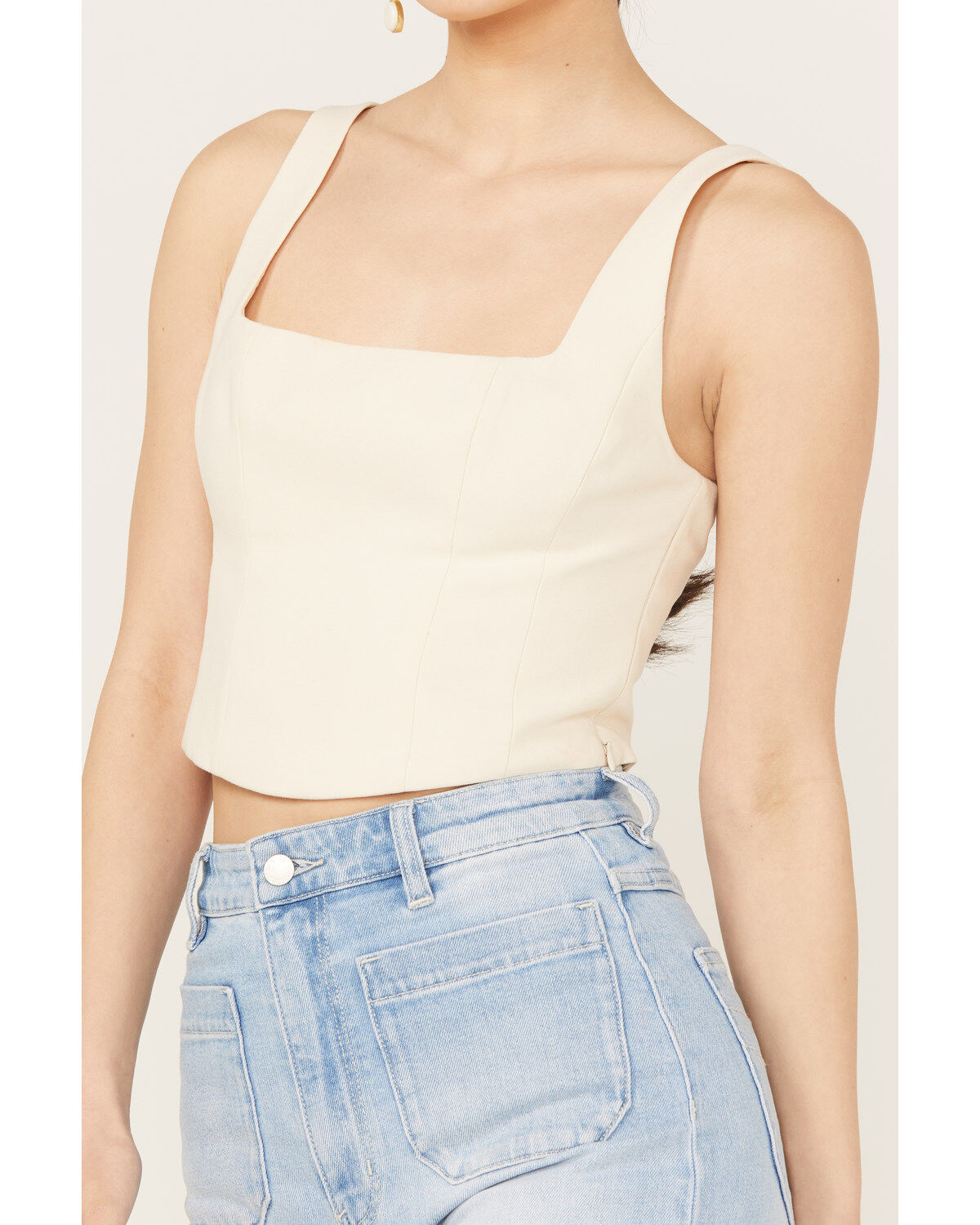 Show Me Your Mumu Women's Sleeveless Corset Top