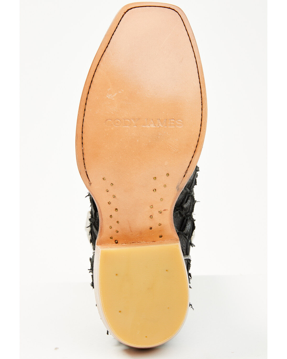 Cody James Men's Vaqueras Exotic Pirarucu Western Boots - Square Toe