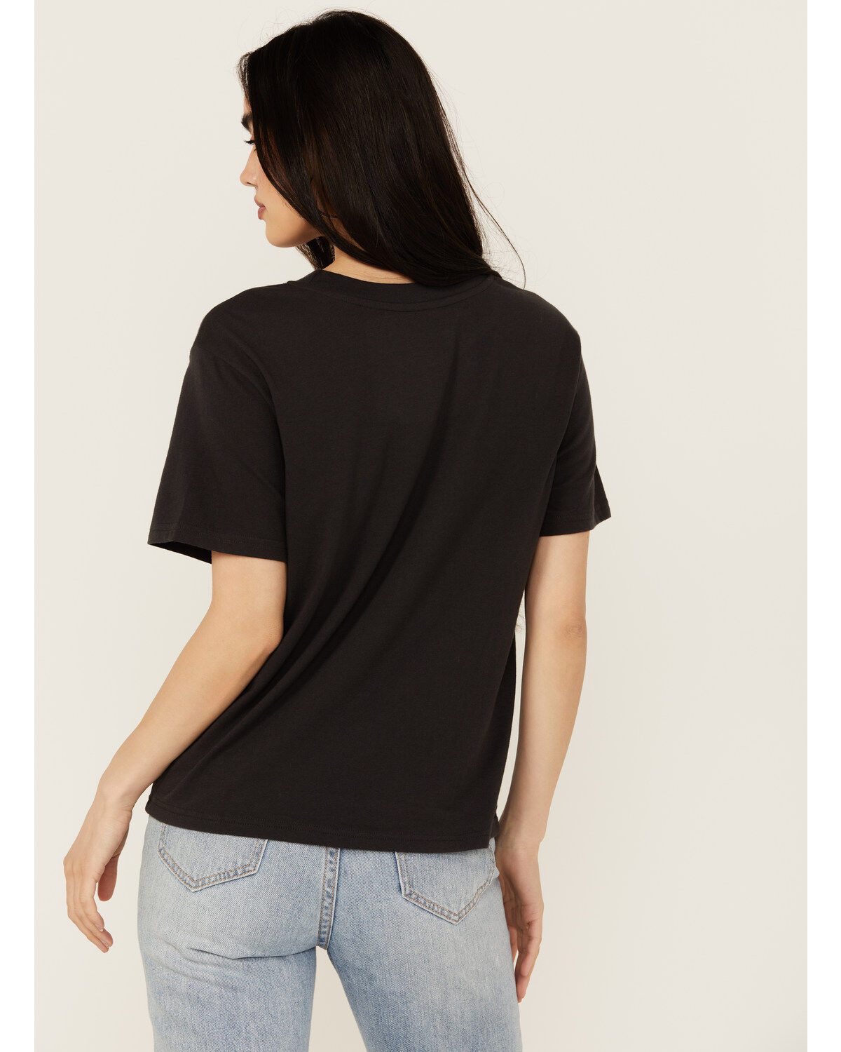 Blended Women's Side Grommet Short Sleeve Tee