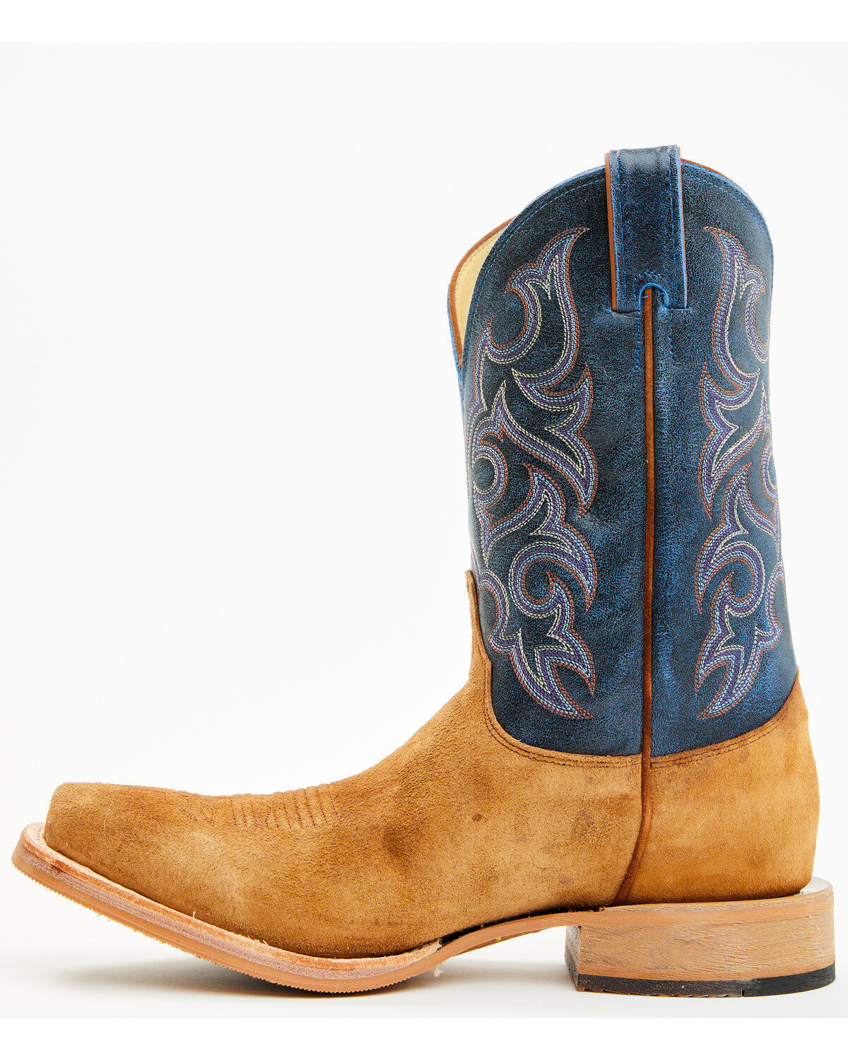 Justin Men's 11&quot; Fergus Roughout Performance Western Boots - Square Toe