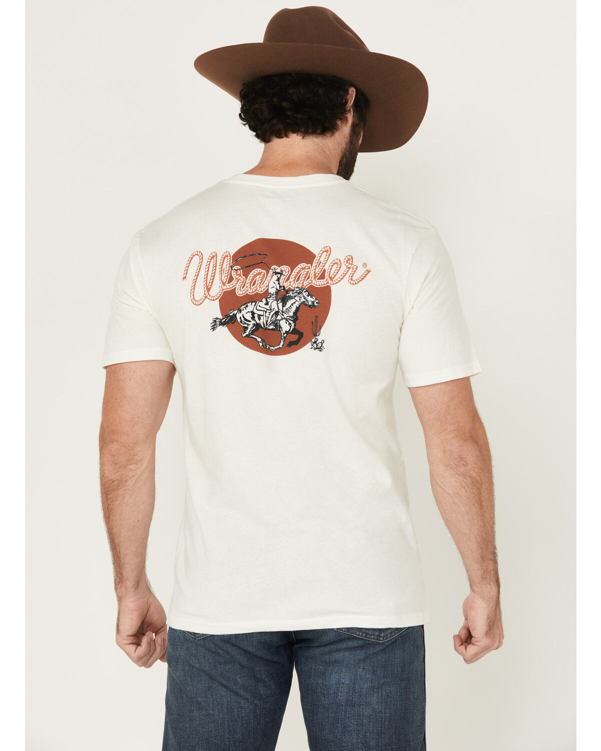 Wrangler Men's Boot Barn Exclusive Roping Logo Short Sleeve Graphic T-Shirt