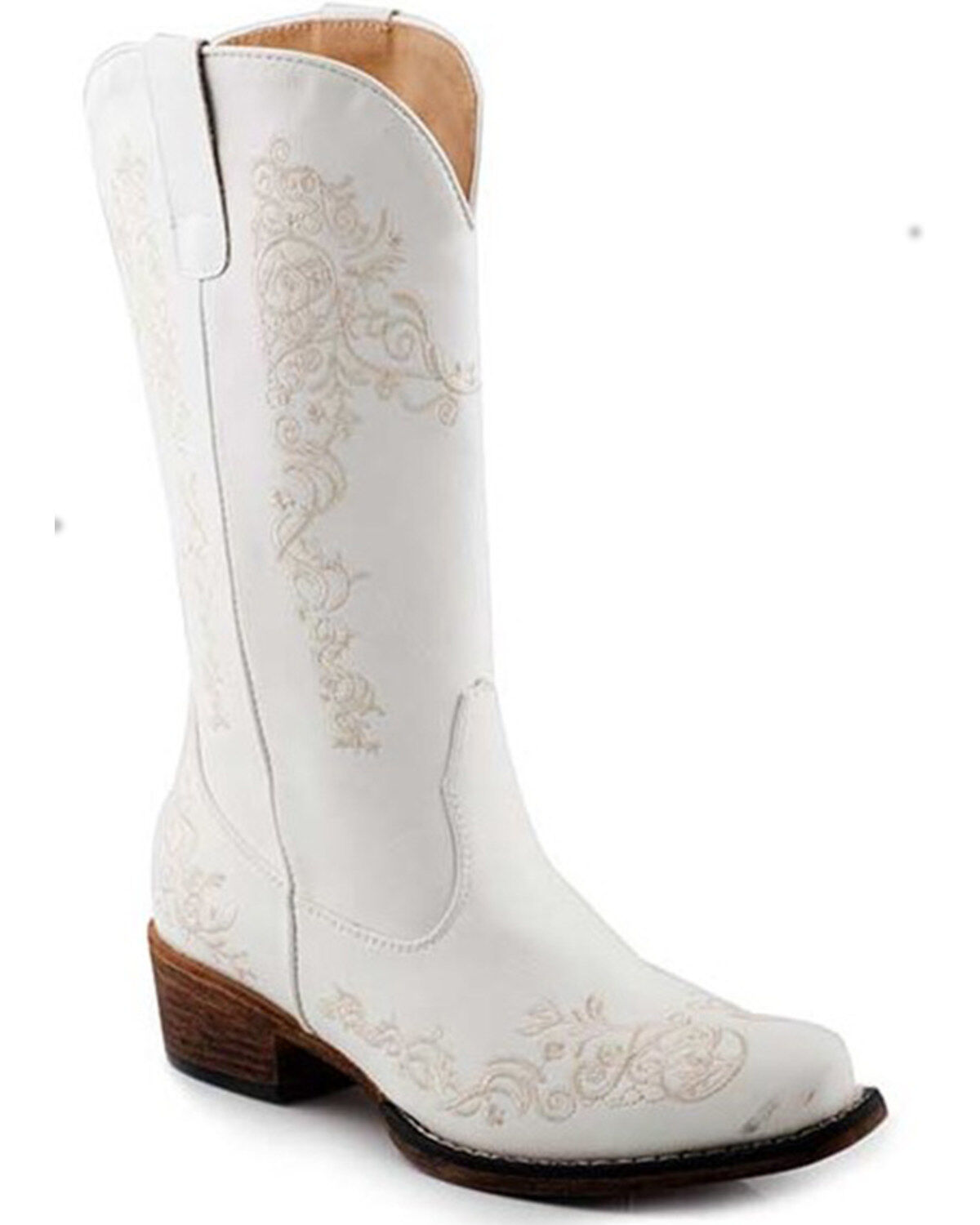 Roper Women's Riley Scroll Western Performance Boots - Snip Toe