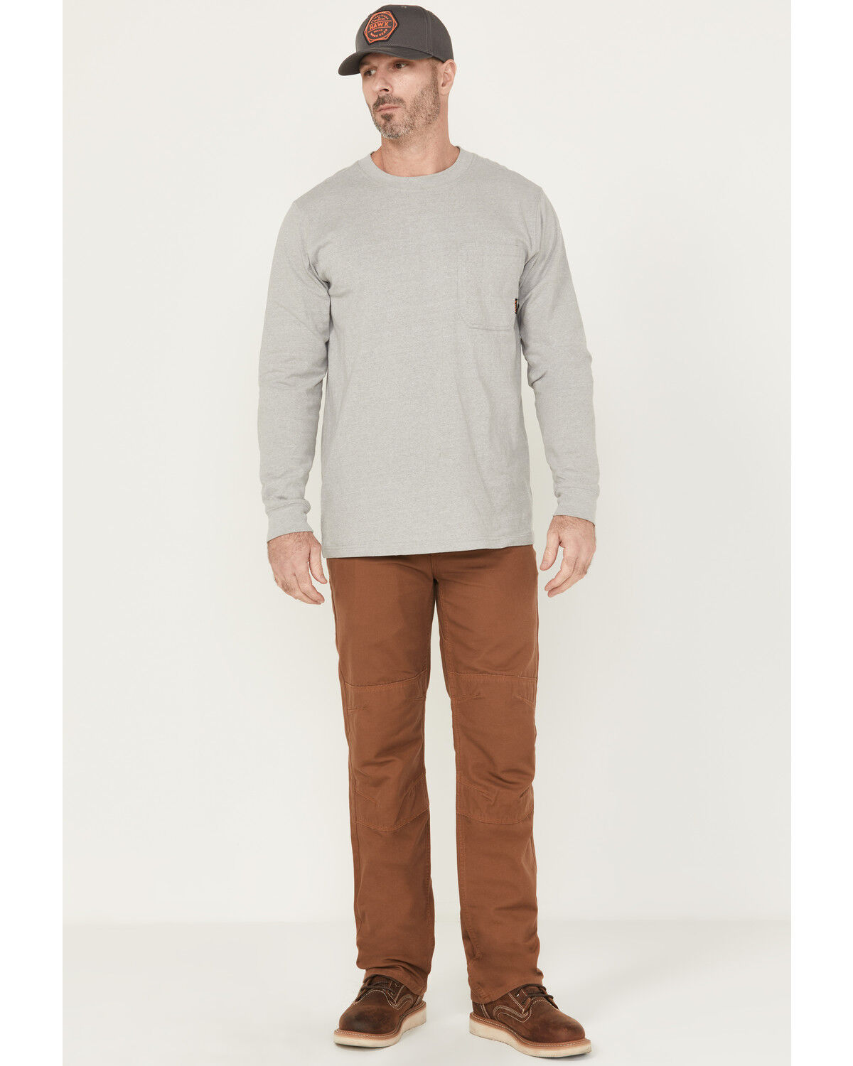 Hawx Men's FR Double Front Straight Canvas Pants - Big