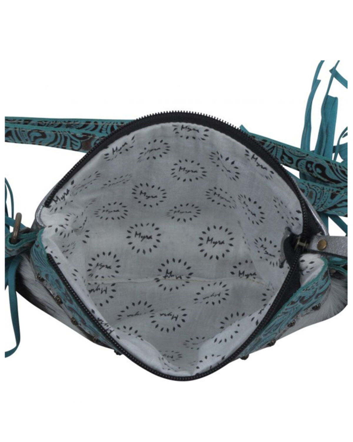 Myra Bag Women's Exotic Azure Leather & Hair-On Bag