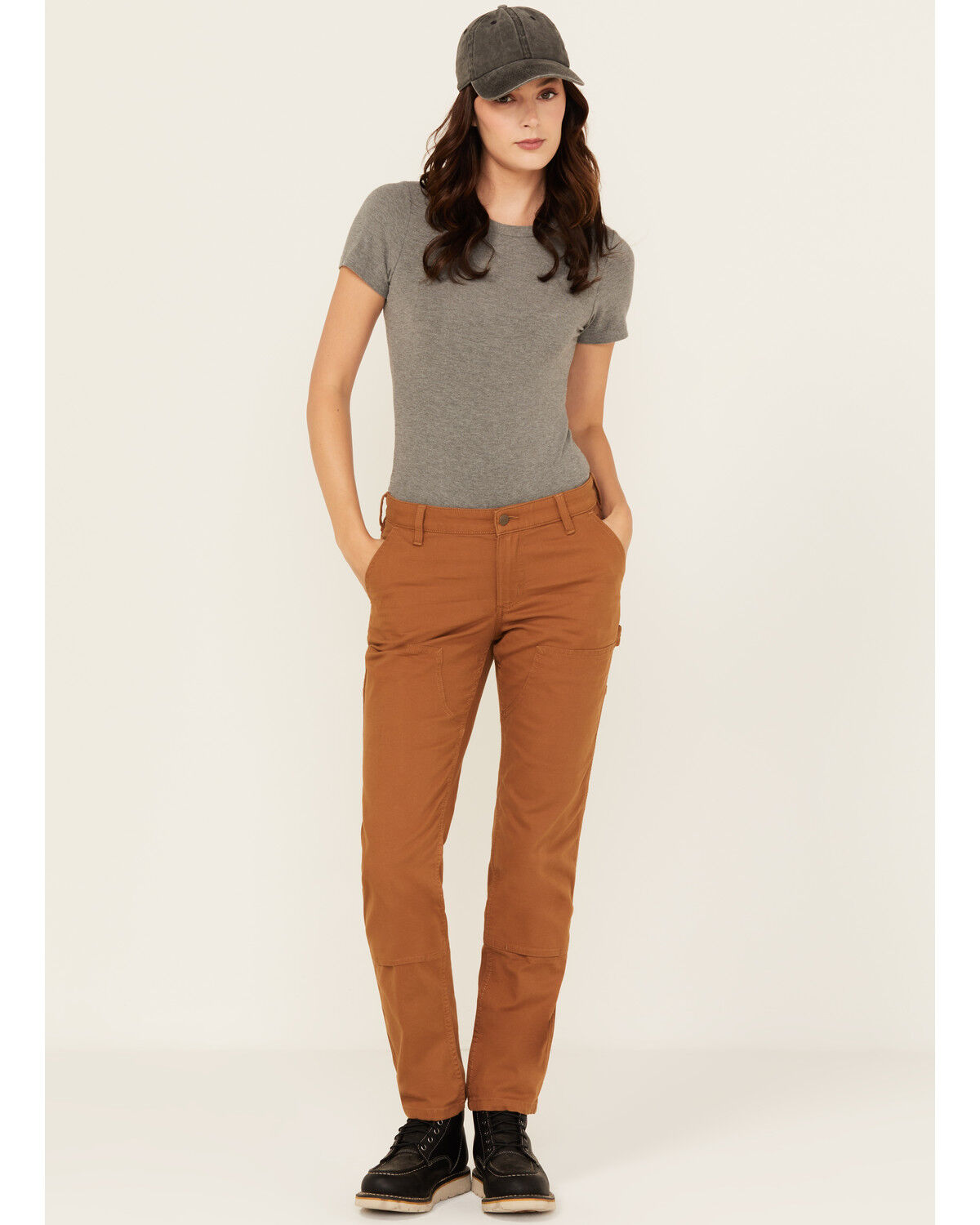 Carhartt Women's Rugged FleX™ Double-Knee Relaxed Fit Canvas Work Pants