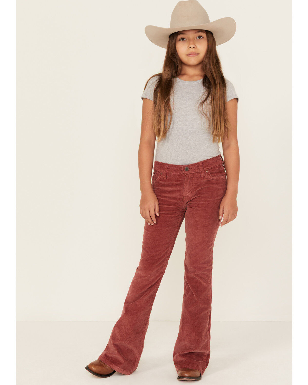 Wrangler Girls' Corduroy Stretch Flare Jeans