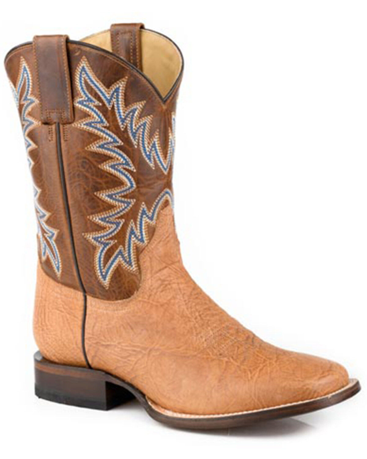Stetson Men's Cole Western Boots - Broad Square Toe