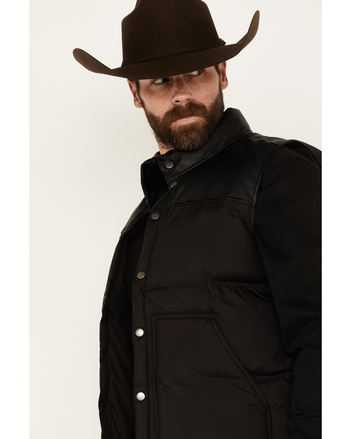 Moonshine Spirit Men's Snap Puffer Vest