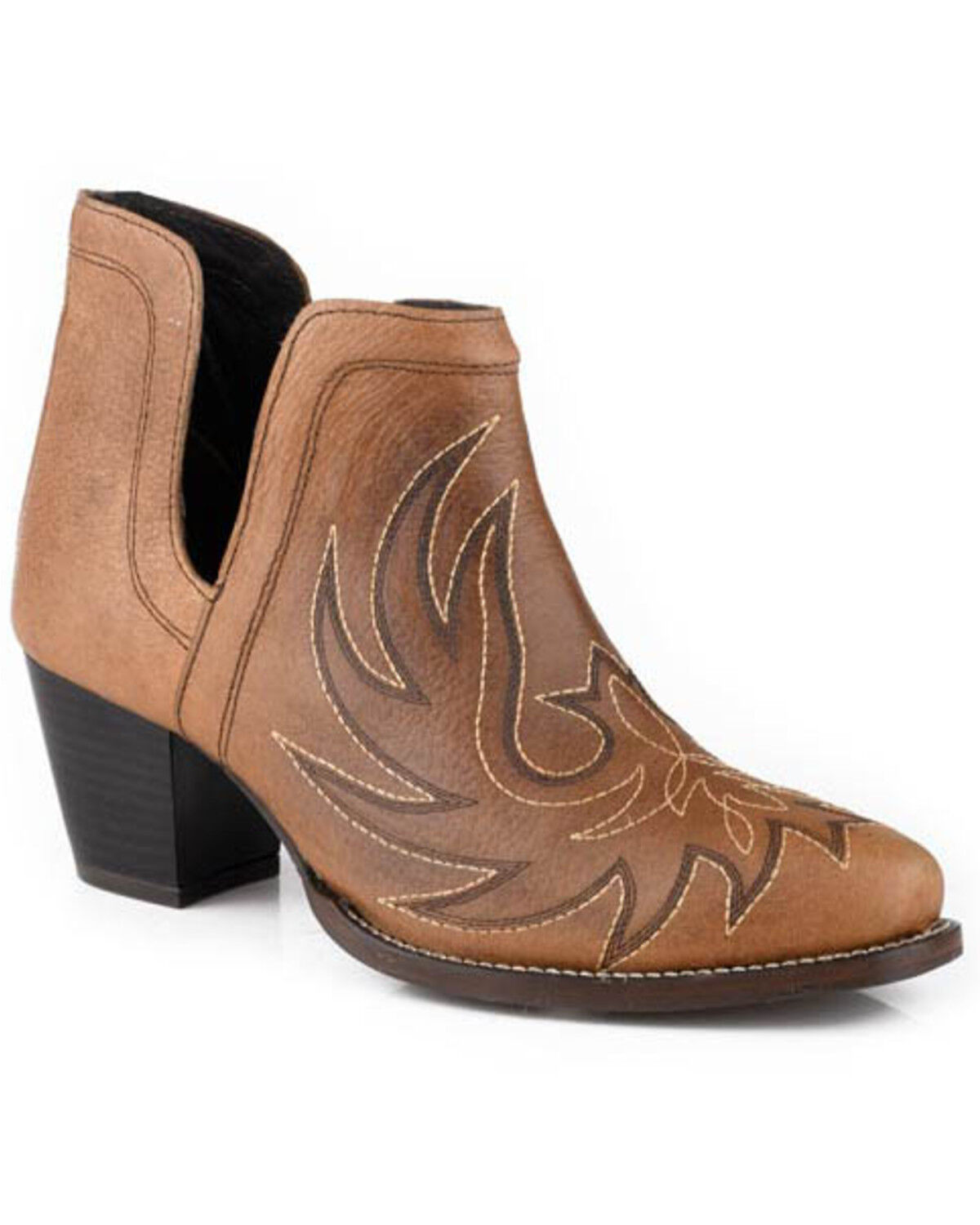Roper Women's Rowdy Western Booties - Round Toe