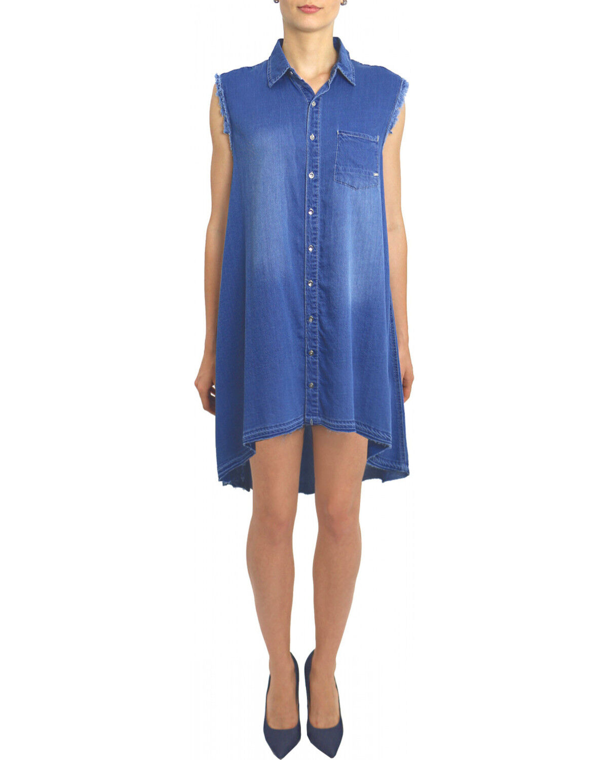 Tractr Blu Women's Monday Blu Shirt Dress