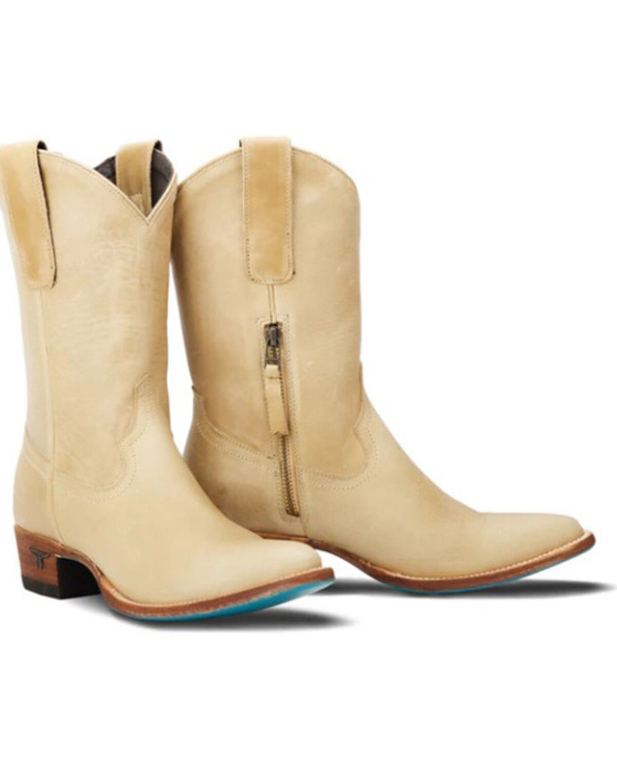 Lane Women's Plain Jane Midi Western Boots - Round Toe