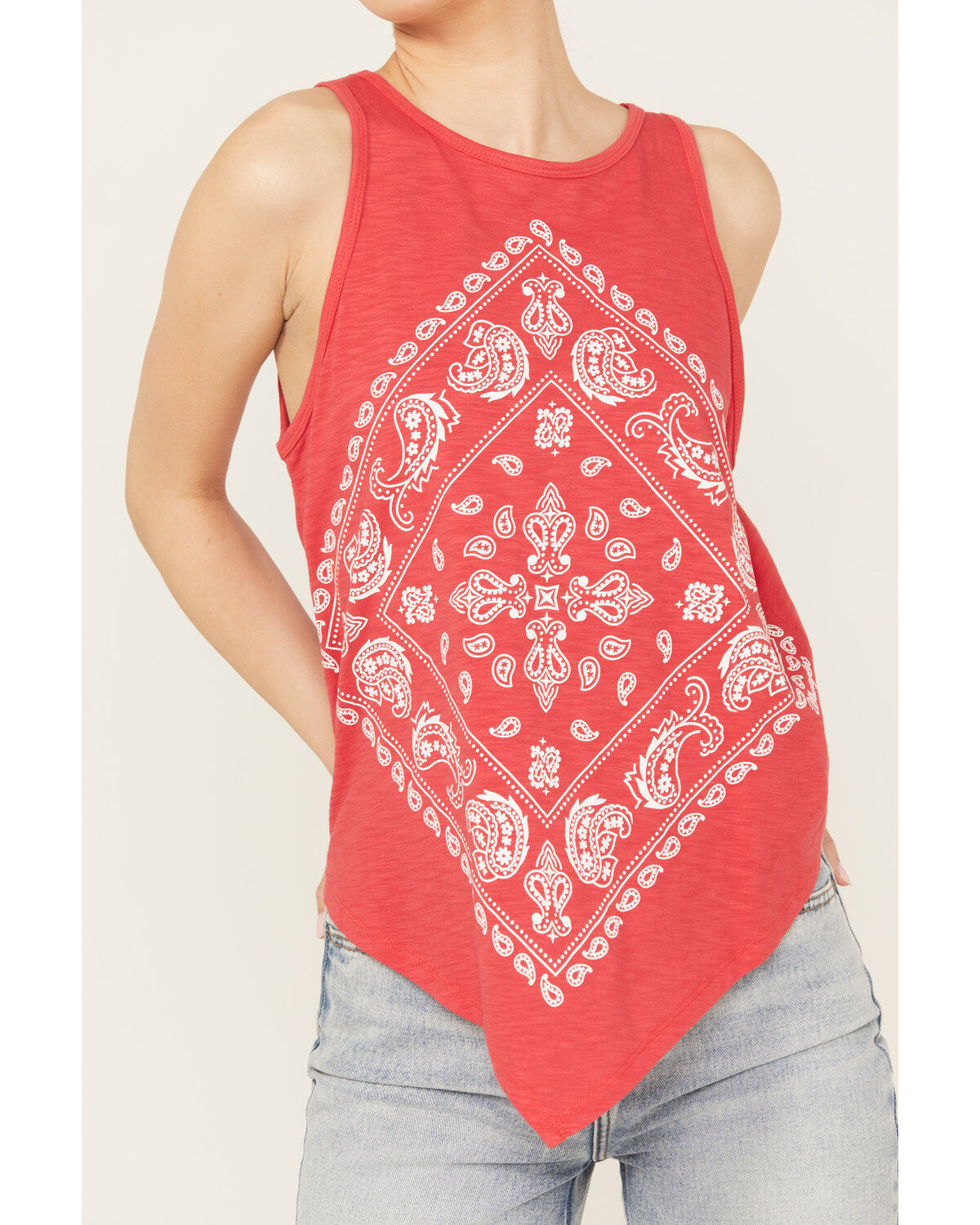 Wrangler Women's Bandana Tank Top