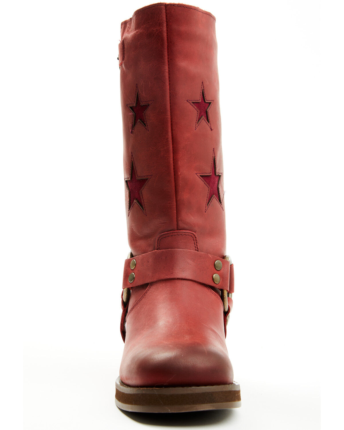 Dingo Women's Blacklist Harness Boots - Round Toe